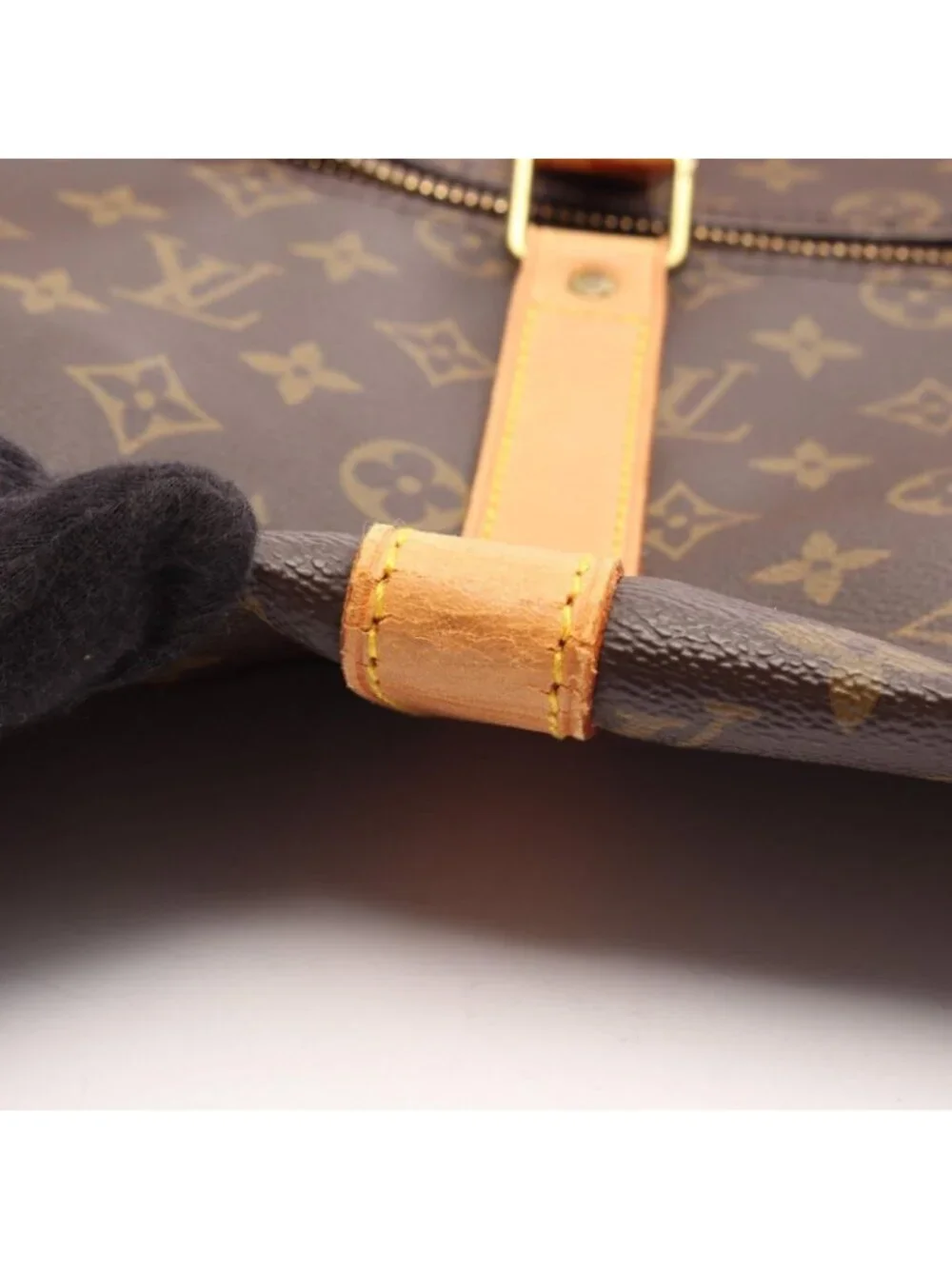 Louis Vuitton Boston Bag Keepall 45 Monogram Canvas Leather